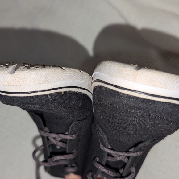 Under Armour Black Sneakers with Suede Finish and Padded Collar - Picture 6 of 8